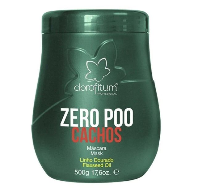 Zero Poo Curls Hydration Curly Wavy Hair Nourishing Mask 500g - Clorofitum