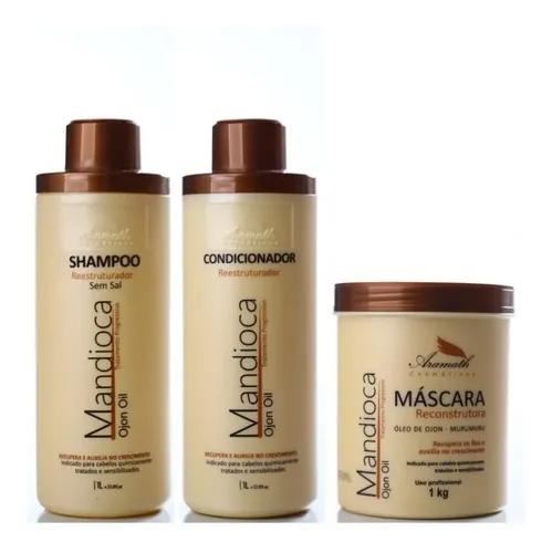 Kit Reconstructeur Manioc Aramath Professionnel (3x 1000ml) - Aramath