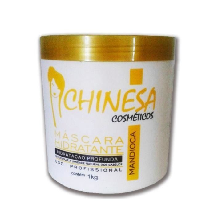 Mandioca Cassava Manioc Deep Moisturizing Hair Mask 1Kg - Chinesa Cosmetics