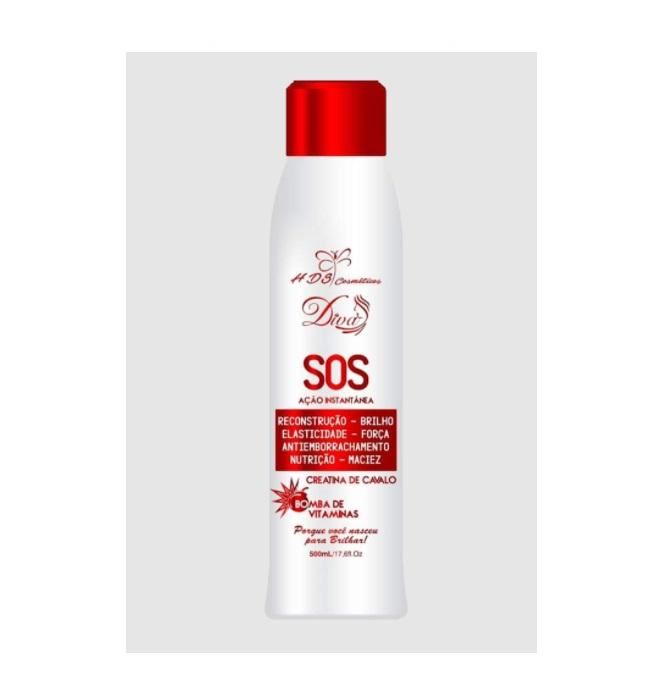 SOS Instant Action Horse Creatine Vitamins Pump Fluid 500ml - HDS Cosmetics