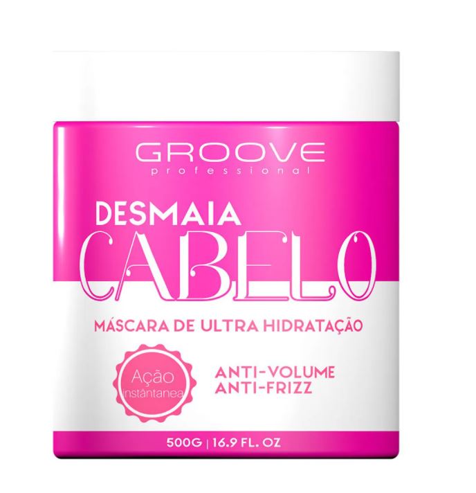 Desmaia Cabelo Ultra Hydration Anti Frizz Anti Volume Instant Mask 500g - Groove