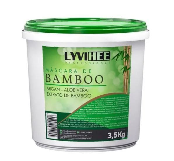 Masque reconstructeur Bamboo Nourishng Nutritive Amande Argan 3,5kg - Lyvihee