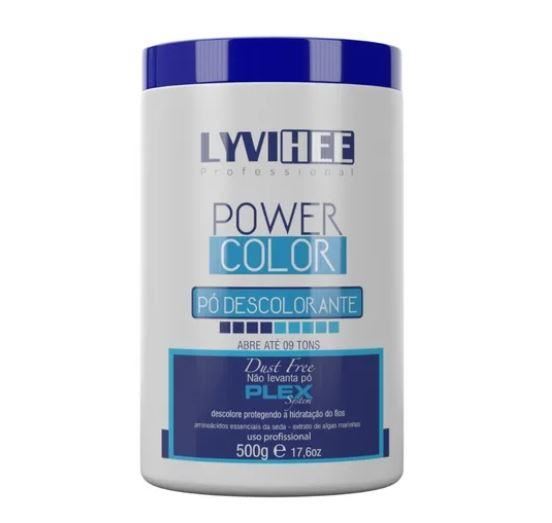 Poudre décolorante Power Color Dust Free Plex System 9 tons 500g - Lyvihee