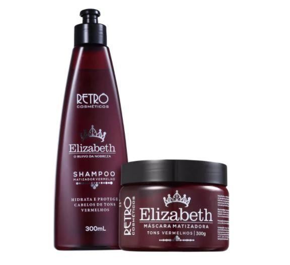 Elizabeth Red Fruits Extract Red Hair Tinting Treatment Kit 2x300 - Retro Cosmet