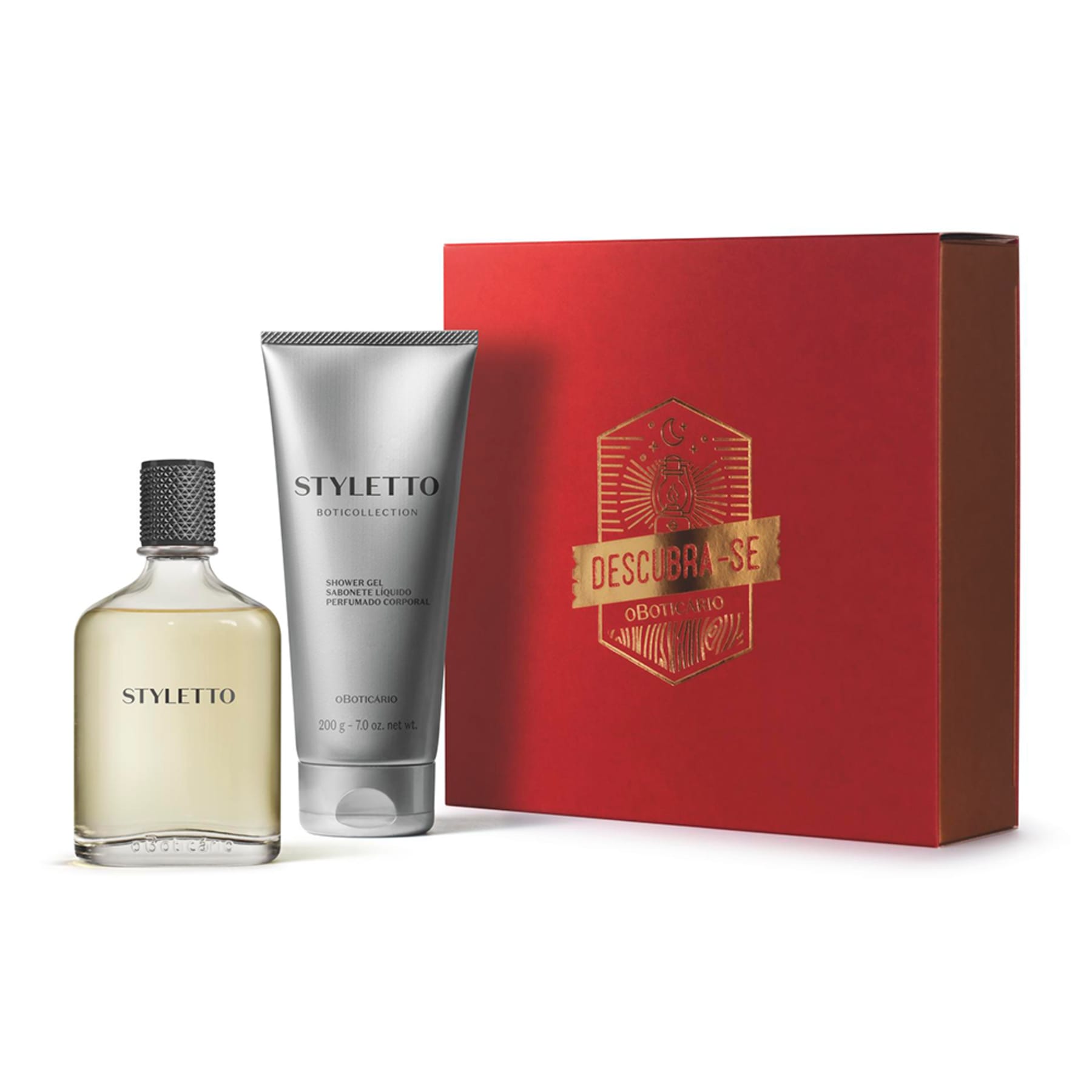 Kit Kit Boticollection Styletto: Deodorant Cologne 100ml + Liquid Soap 200ml