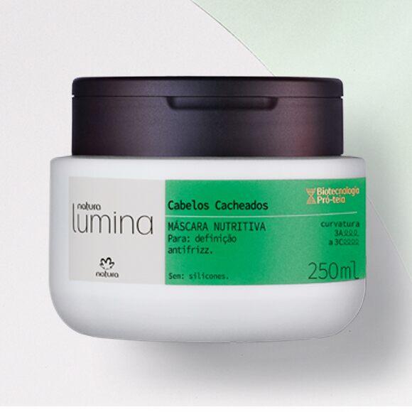 Natura LUMINA Nutritiva Cabelos Cacheados / Nutrition Mask Curly Hair - 250ml