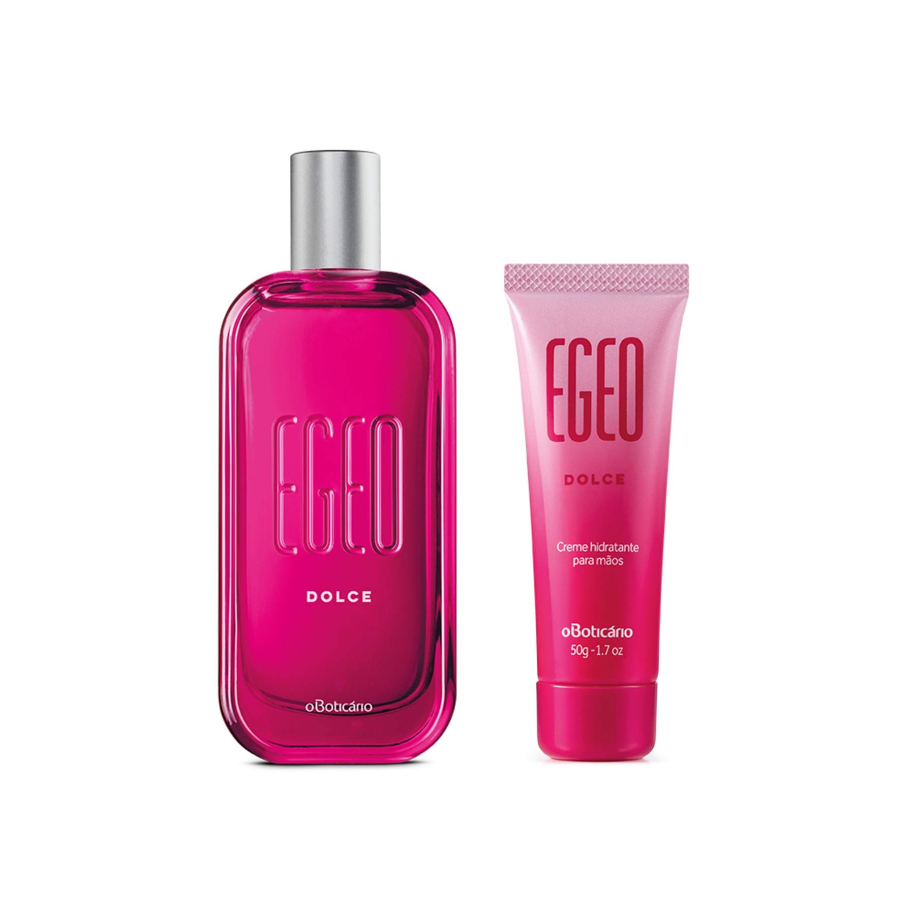 Kit Egeo Dolce : Déodorant Cologne 90 ml + Crème pour les mains 50 g - o Boticario