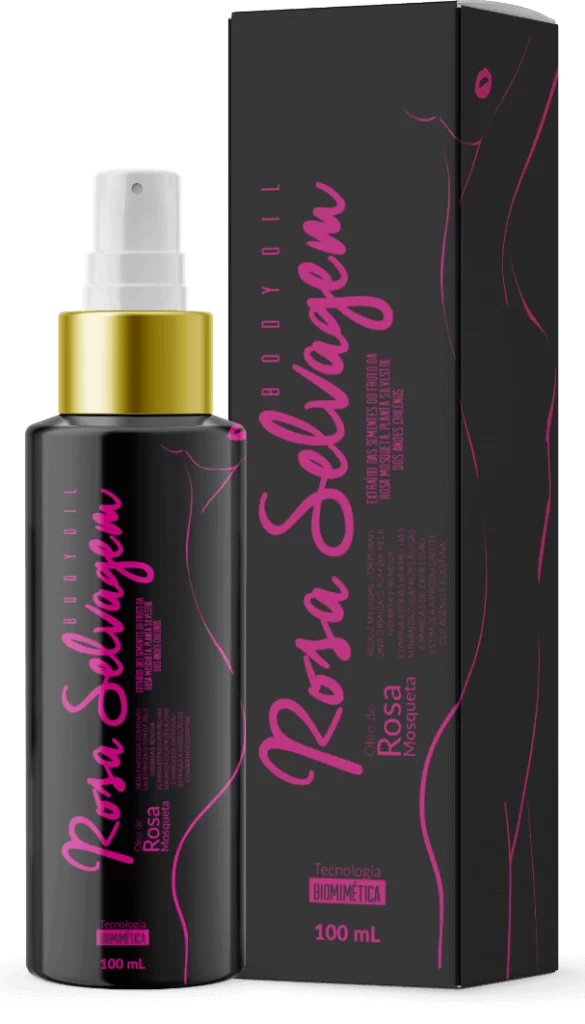 Brazilian Rosa Selvagem Wild Rose Skin Brightening Dark Spots Corrector And Stretch Marks 100ml / 3.4 oz