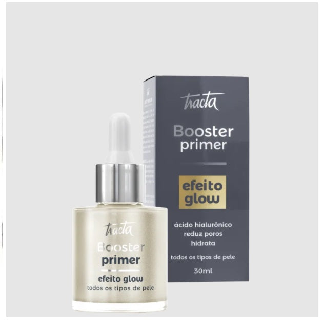 Tracta Booster Glow Primer Acide Hyaluronique Argent 30 ml Illuminateur Hydratant