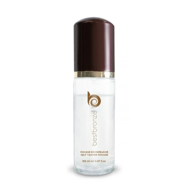 Mousse autobronzante pour le corps Best Bronze Clear Vegan d'origine brésilienne 150 ml