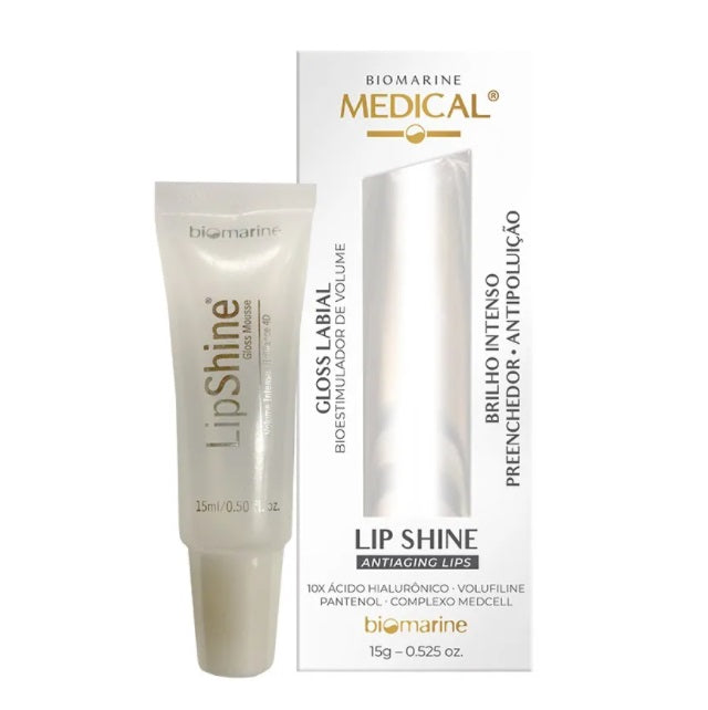 Soin de la peau Beauty Medical Lips Shine Gloss à la fraise Stimulateur de volume 15 g