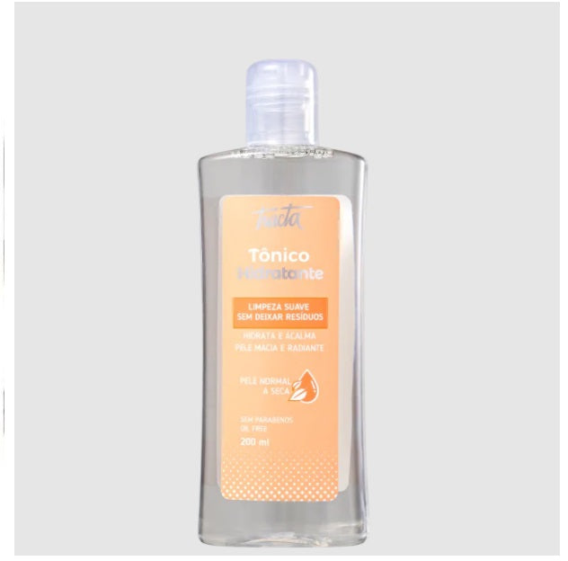 Lotion tonique brésilienne pour le visage pour peaux normales à sèches, soin douceur 200 ml