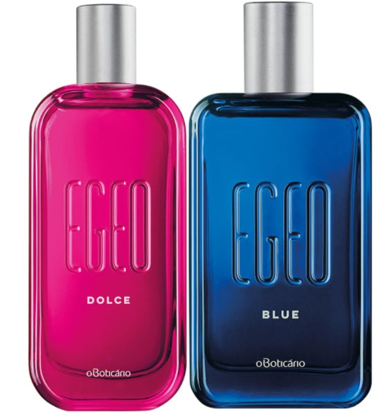 Kit Egeo Dolce 90ml + Blue Deodorant Cologne 90ml Body Fragance o Boti