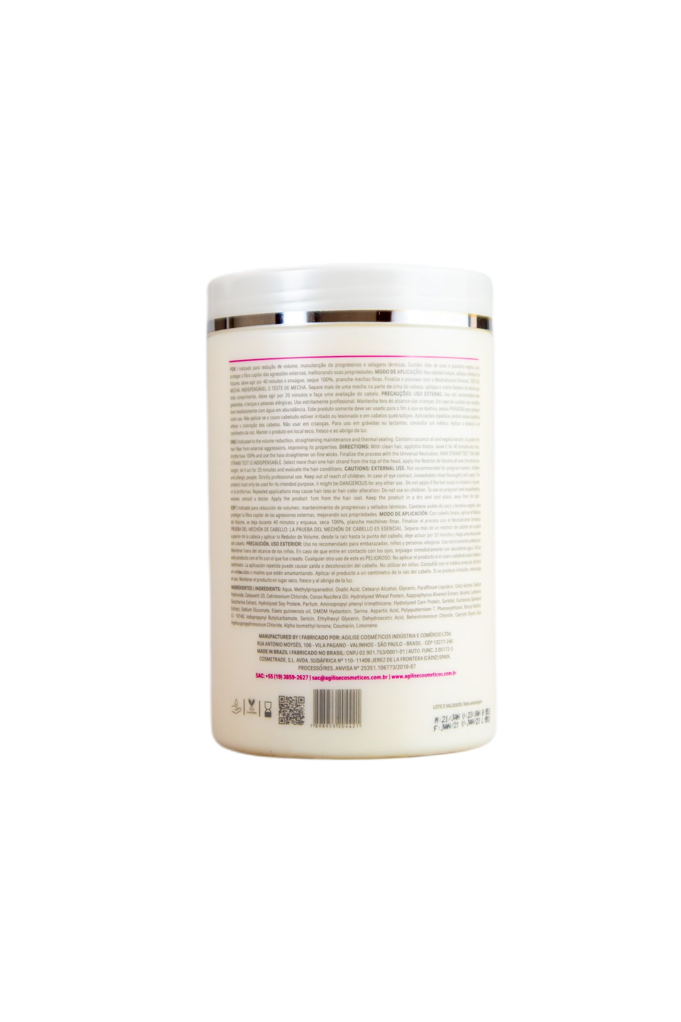 Agilise Professional Brazilian Hair Treatment Agi Control Blotox Mask 1kg - Agilise Professional