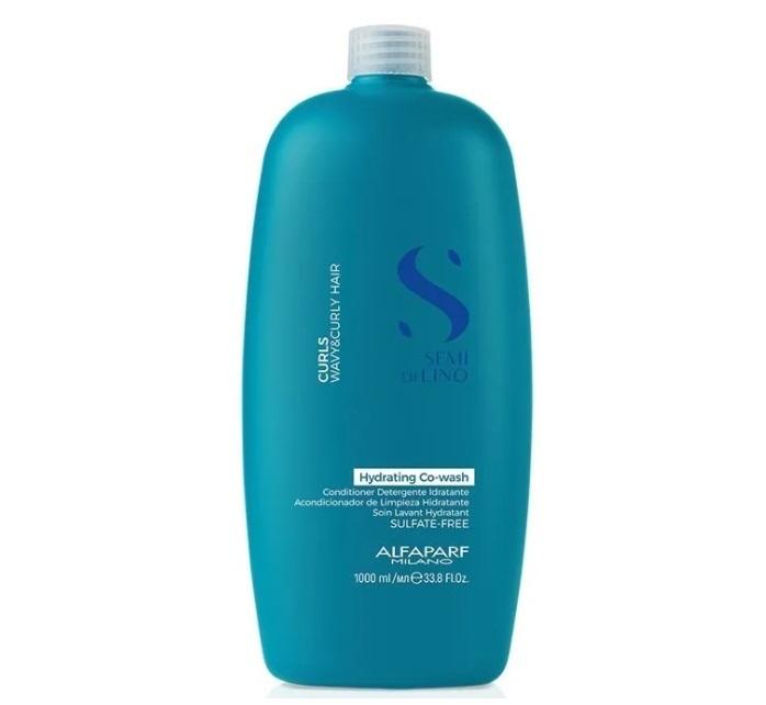 Alfaparf Milano Brazilian Keratin Treatment Semi di Lino Curls Hydrating Curly Wavy Co Wash Treatment 1L - Alfaparf Milano