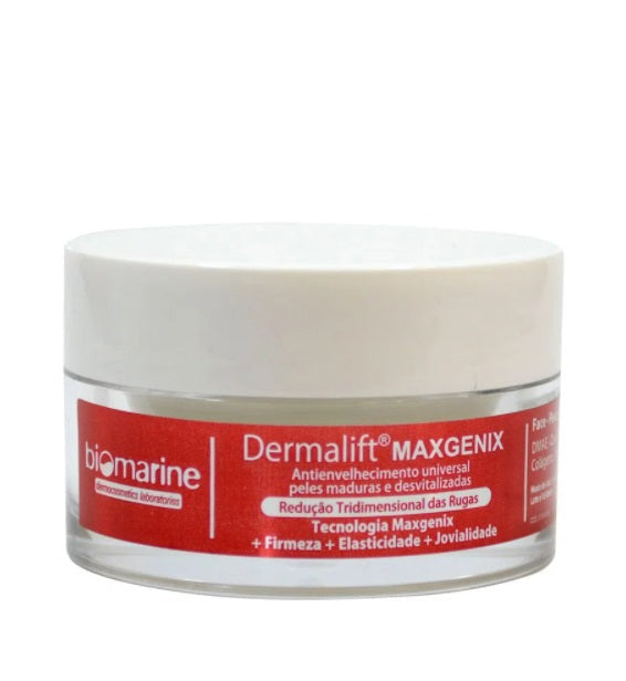 Crème anti-âge pour le visage Dermalift Maxgenix Biomarine 30 g