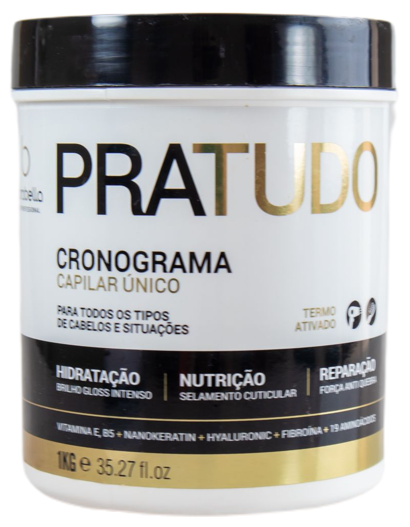 Pra Mask Pra Tudo Capillary Schedule Hydration Nutrition Repair Hair Mask 1Kg