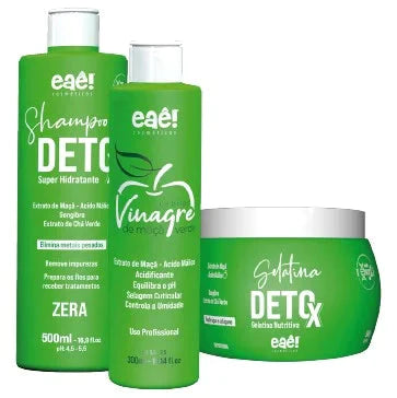 Eaê Cosmetics Hair Treatment Eaê Cosmetics Detox Green Apple Kit