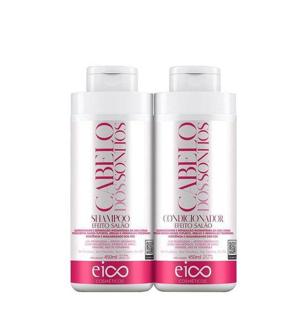 Eico Hair Care Kits Cabelo dos Sonhos Home Care Salon Effect Hair Treatment Kit 2x450ml - Eico