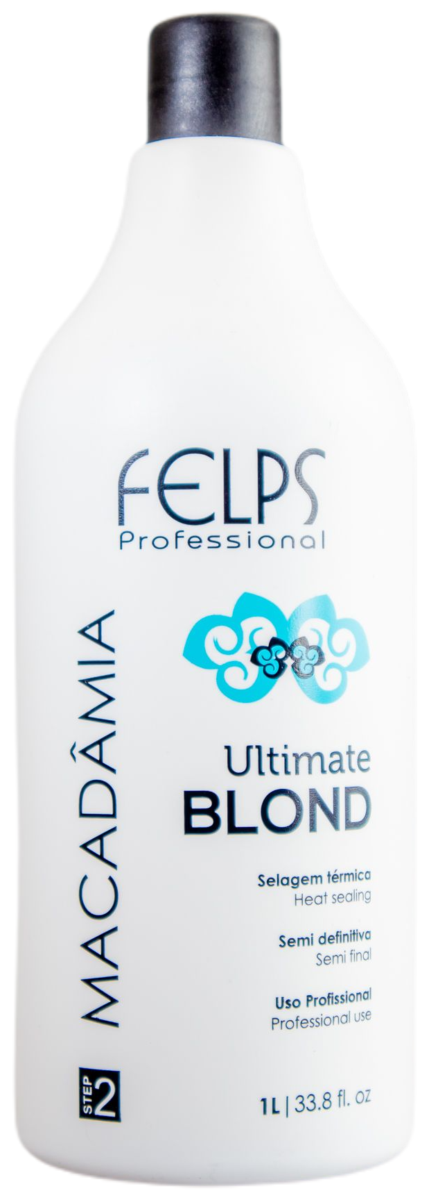 Felps Brazilian Keratin Treatment Ultimate Blond Macadamia Thermal Sealing 1L- Felps