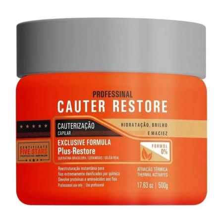 Fio Perfeitto Capillary cauterization Cauter Restore hydration 500g Brightness - Fio Perfeitto