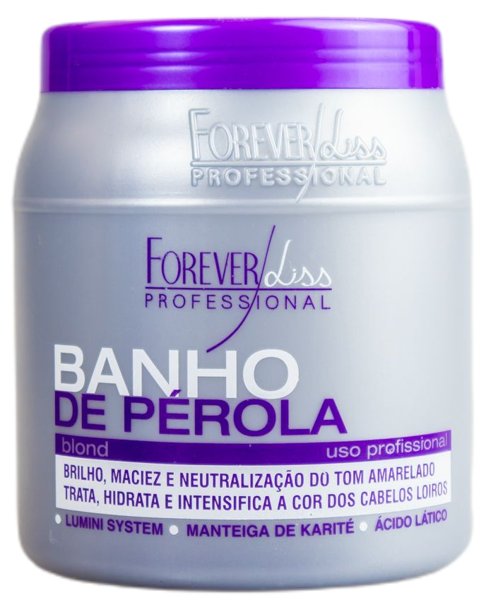 Forever Liss Hair Mask Banho de Perola Blonde Mask 1kg - Forever Liss