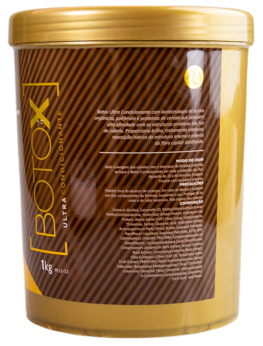 Fox Brazilian Keratin Treatment Deep Hair Mask x Fox Ultra Conditioning Mask 1kg - Fox