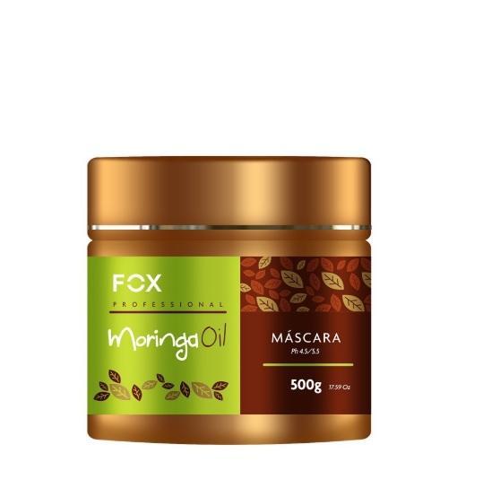 Fox Hair Mask Moringa Oil Moistuirizing Mask 500g - Fox