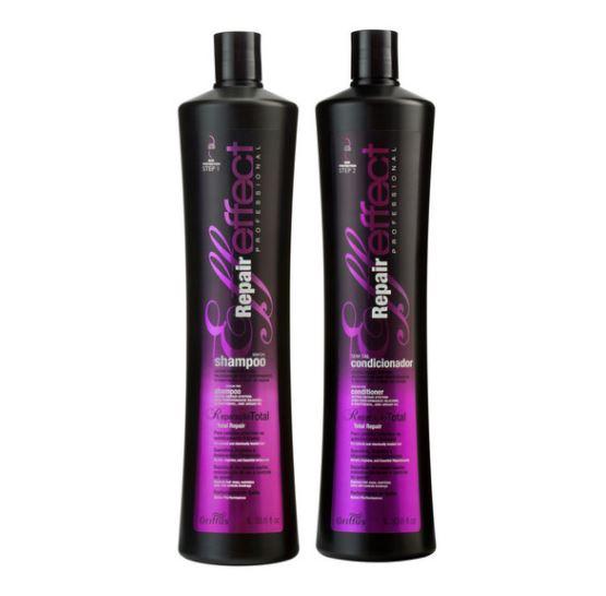 Griffus Brazilian Keratin Treatment Repair Effect Total Repair Recovering Damaged Treatment System Kit 2x1L - Griffus