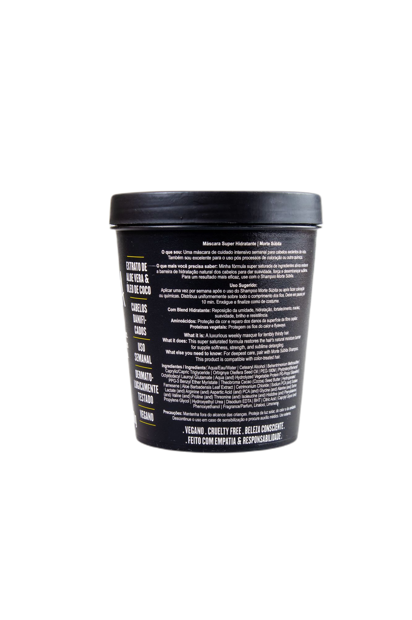 Lola Cosmetics Hair Mask "Sudden Death" Morte Subita Repair Hydrating Hair Mask 450g - Lola Cosmetics