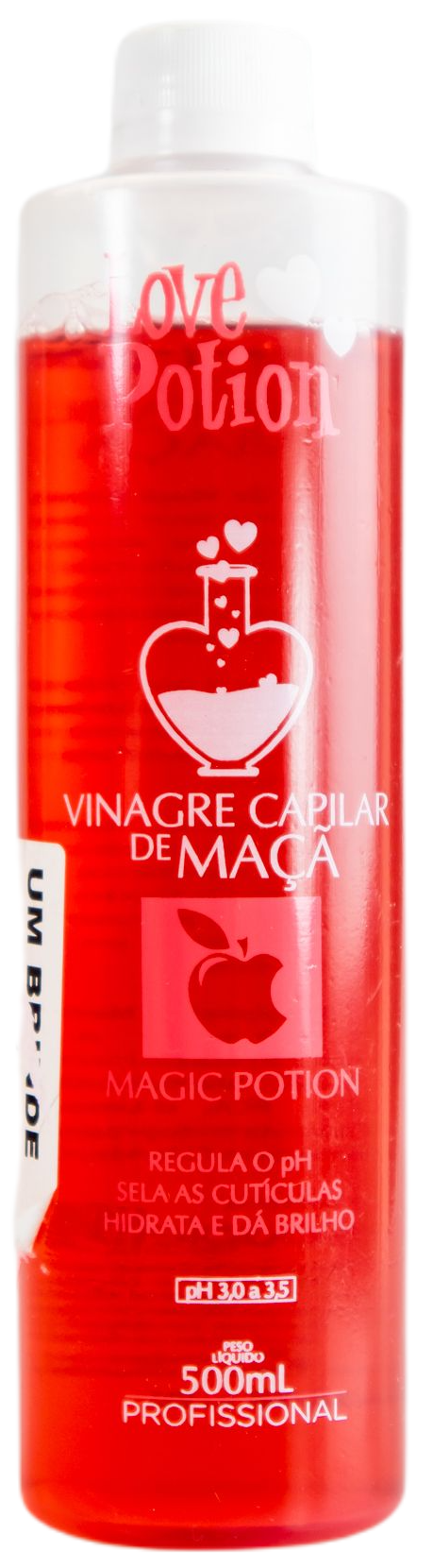 Love Potion Brazilian Keratin Treatment Brazilian Magic Potion Apple Capillary Vinegar Treatment 500ml - Love Potion