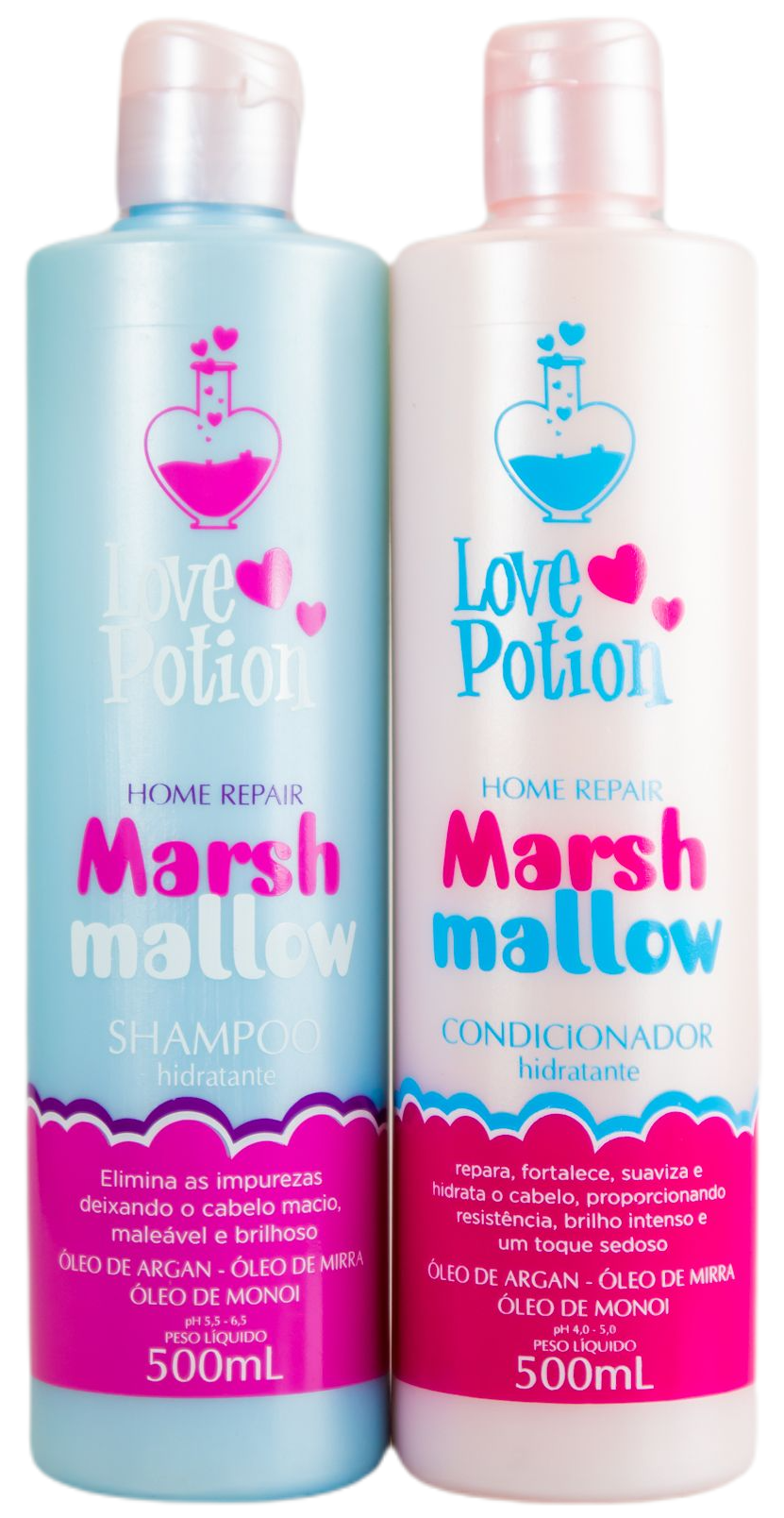 Love Potion Home Care Home Care Maintenance Marshmallow Shampoo and Conditioner 2x500ml - Love Potion