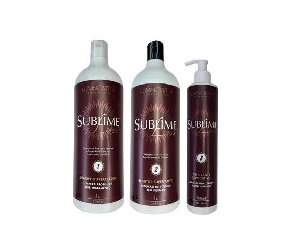 Luminositta Brazilian Keratin Kit Progressive Sem Formol Sublime Liss + Luminosittá - Luminositta