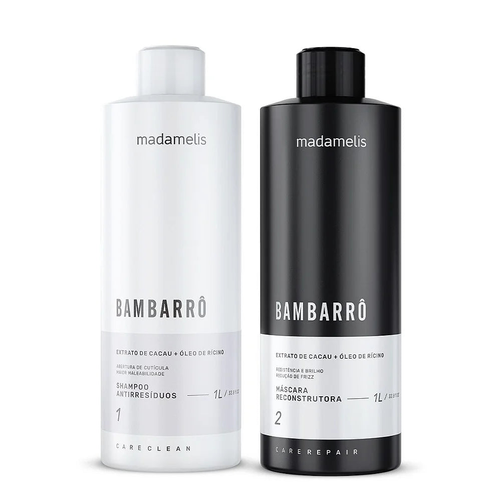 MadameLis Brazilian Keratin Treatment MadameLis Bamboo (Bambarro) Progressive Brush 2x1L - Madamelis