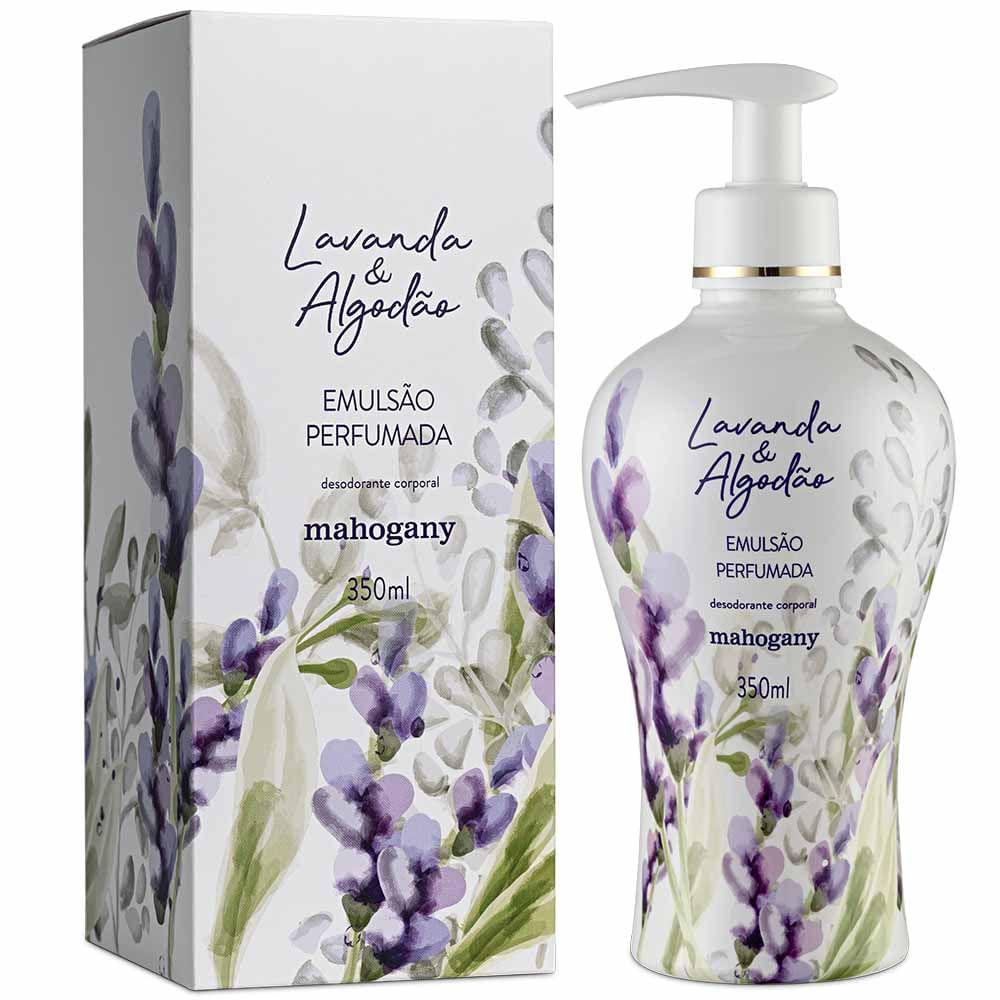 Mahogany Moisturizing Lavender & Cotton Moisturizing Body Deodorant 350 ml - Mahogany