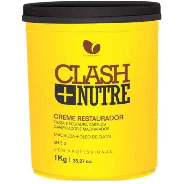 Manga Rosa Hair Care Clash Nutre Nourishing Restore Macaúba Ojon Oils Hair Mask 1kg - Manga Rosa