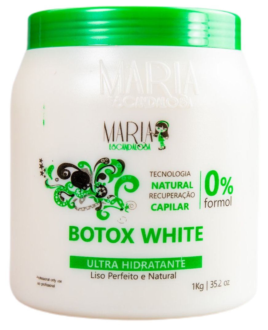 Maria Escandalosa Hair Mask Btox White Formaldehyde Free Maria Escandalosa 1kg - Maria Escandalosa