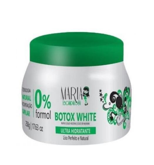 Maria Escandalosa Hair Mask Btox White Formaldehyde Free Maria Escandalosa 250g - Maria Escandalosa