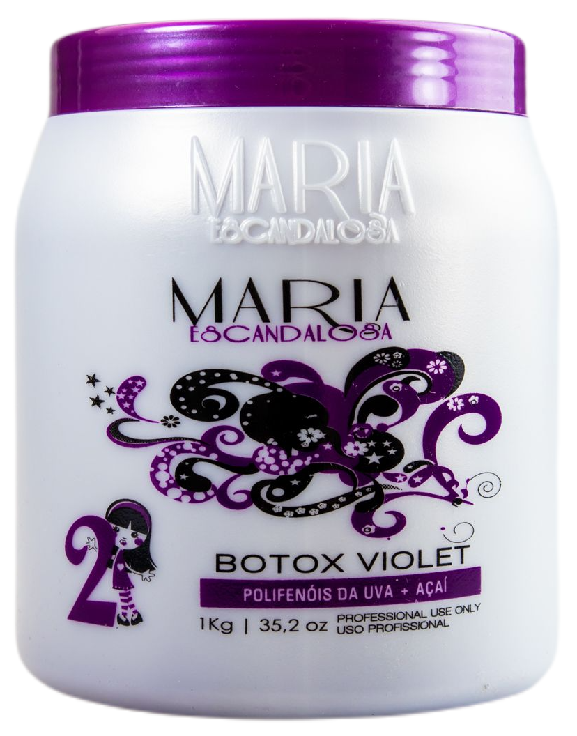 Maria Escandalosa Hair Mask Maria Escandalosa btox VIOLET Deep Hair Mask x 1Kg - Maria Escandalosa