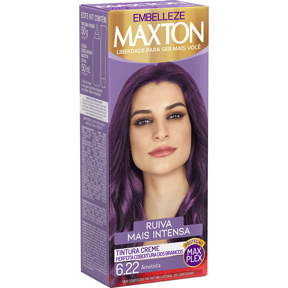 Maxton Hair Dye Maxton Hair Dye More Intense Amethyst Redhead Kit