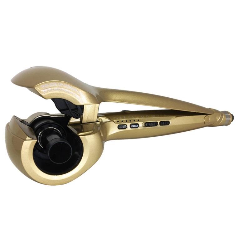 MiraCurl Curler BaByliss Nano Titanium PRO Gold 3 Hair Curler Modeler 220V 450F - MiraCurl