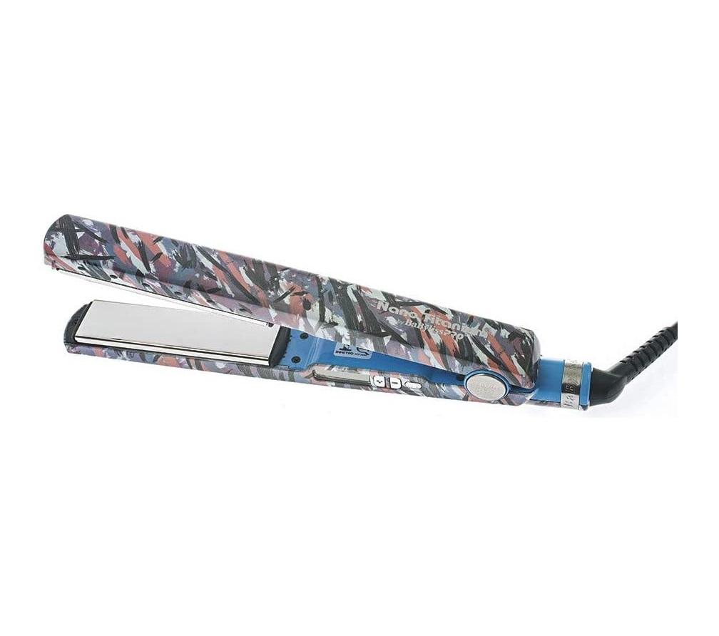 MiraCurl Flat Iron Babyliss Pro Nano Titanium Snap Dragon Hair Iron Board 220V 450F - MiraCurl