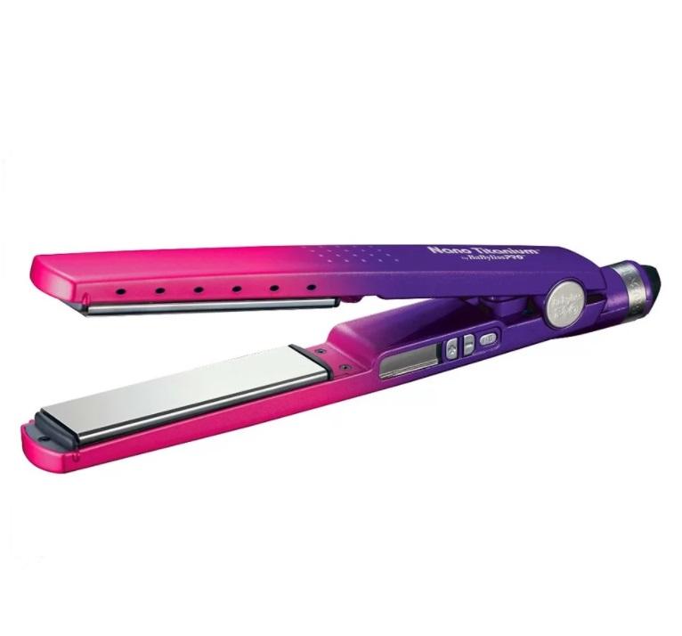 MiraCurl Flat Iron Nano Titanium Babyliss Pro Degrade Op 1 1/4 32mm 220V 440F - MiraCurl