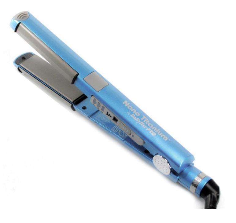 MiraCurl Flat Iron Strenghtening Babyliss Pro Nano Titanium U Syler Board 450F 220V - MiraCurl