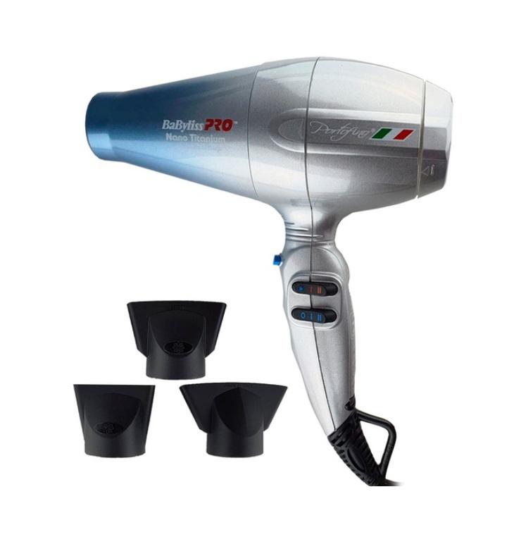 MiraCurl Hair Dryer Babyliss Pro Nano Titanium Portofino 6600 Fade Hair Dryer 220V 2000W - MiraCurl