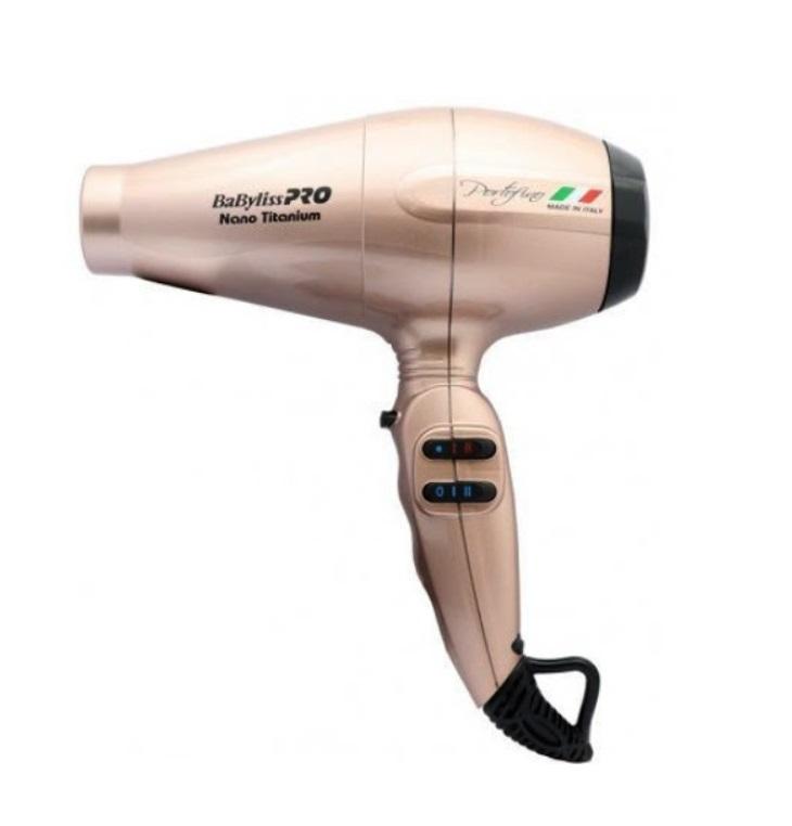 MiraCurl Hair Dryer Babyliss Pro Titanium Portofino 6600 Rose Gold Dryer 220V 2000W - MiraCurl