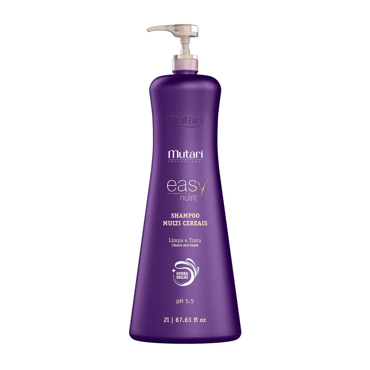 Mutari Salon Lines Shampoo Mutari Multi Cereal 2 Liters Hydration - Mutari