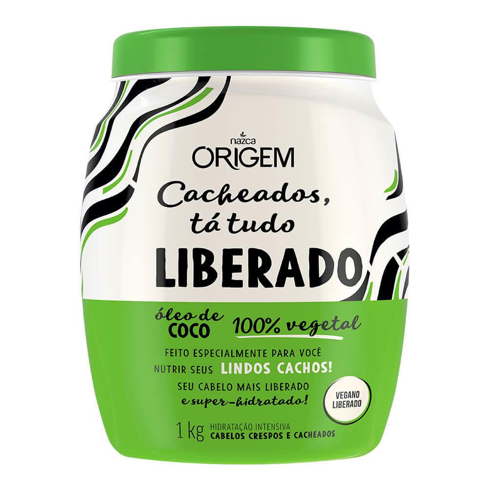 NAZCA Hair Mask Origem Liberado Released Vegetable Coconut Oil Moisturizing Mask 1Kg - Nazca