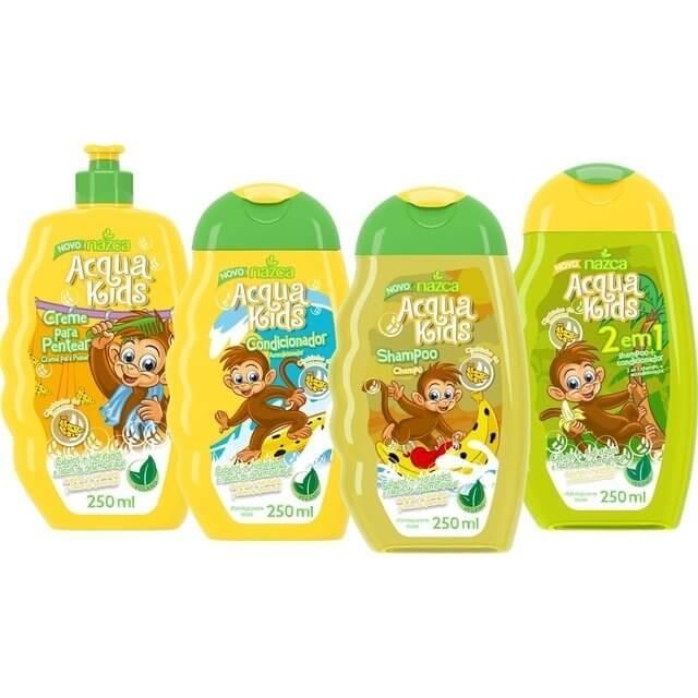 NAZCA Hair Treatment Kit Completo Banana Vegano Acqua Kids / Full Kit Banana Vegan Acqua Kids