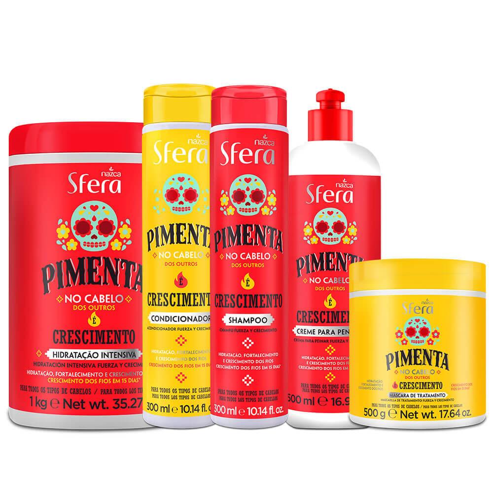 NAZCA Hair Treatment Kit Completo Pimenta Sfera / Full Kit Pepper Sfera